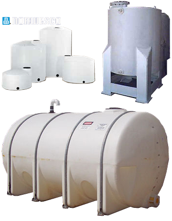 R�servoirs moul� en poly�thyl�ne